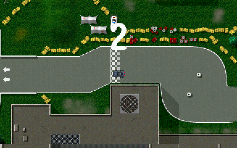 Radical Race [Falcon030] atari screenshot